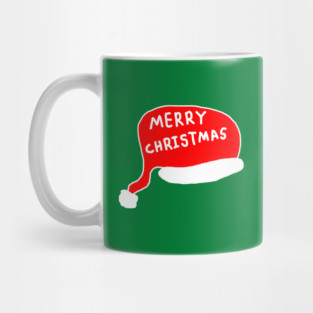 Merry Christmas - Santa Hat Mug