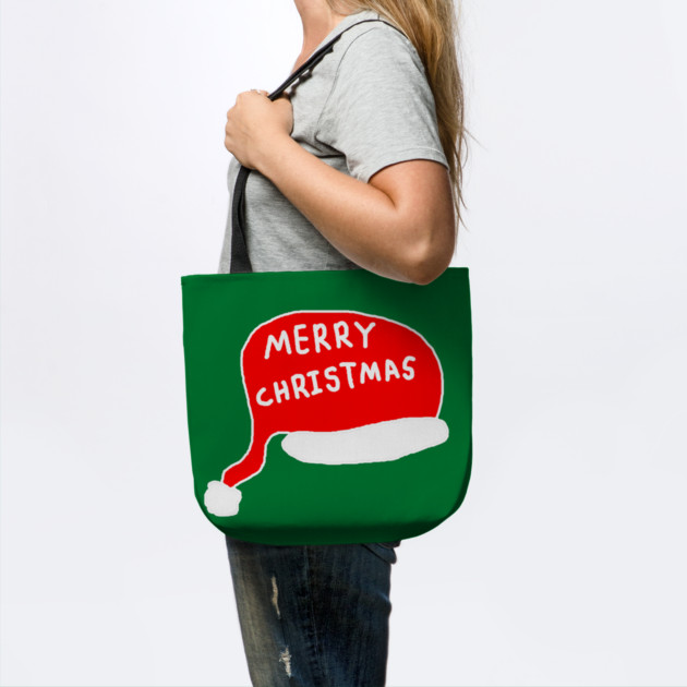 Merry Christmas - Santa Hat by Creatifly Graphic Tees