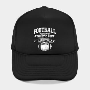 Houston Football Property Of Athletic Dept. Grunge Hat