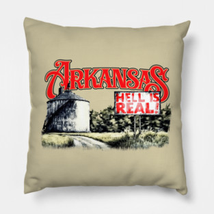 Arkansas Roadside Pillow