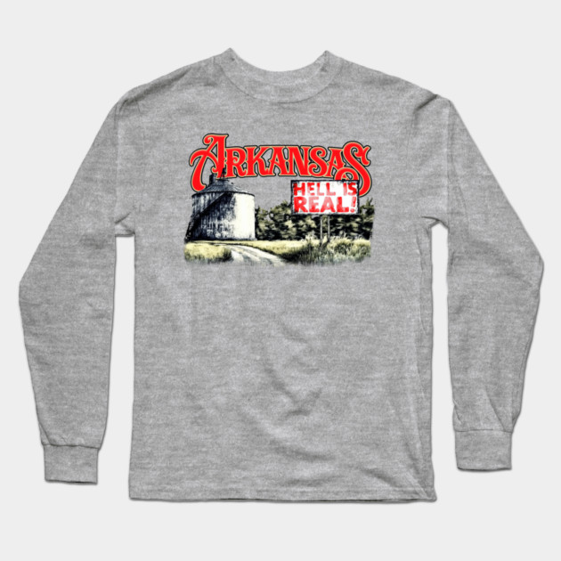 Arkansas Roadside Long Sleeve T-Shirt by rt-shirts