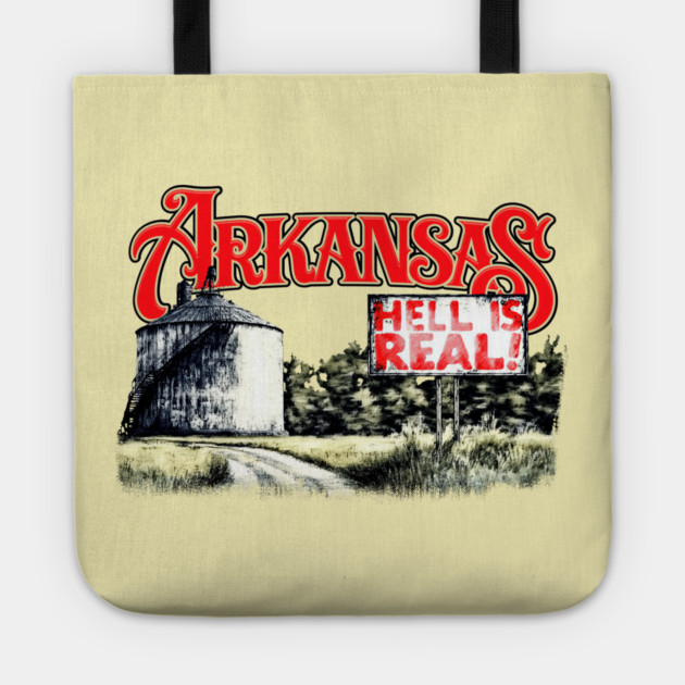 Arkansas Roadside Tote by rt-shirts