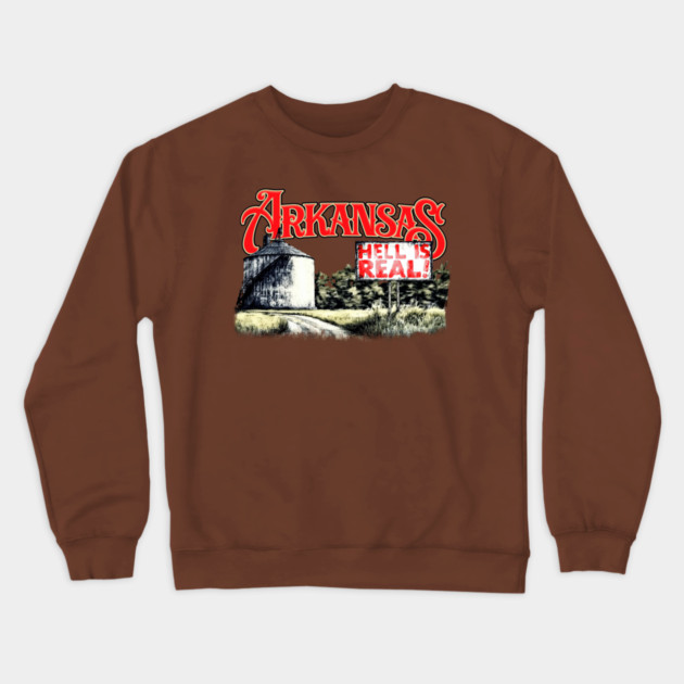 Arkansas Roadside Crewneck Sweatshirt by rt-shirts