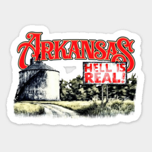 Arkansas Roadside Magnet