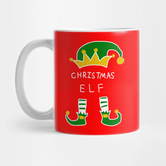 Christmas Elf by Creatifly Graphic Tees