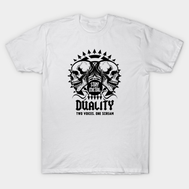 DUALITY T-Shirt by artslaves