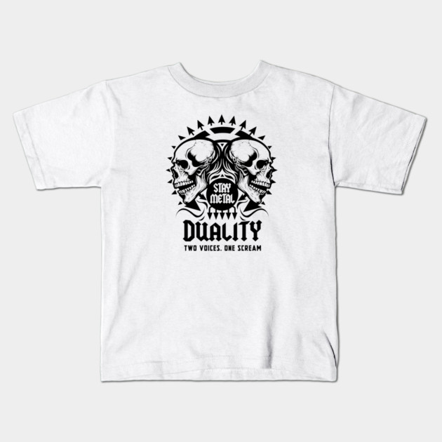 DUALITY Kids T-Shirt by artslaves
