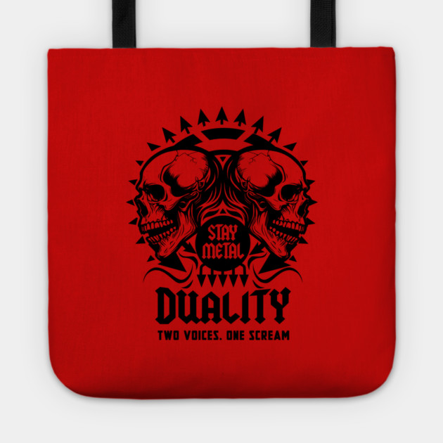 DUALITY Tote by artslaves