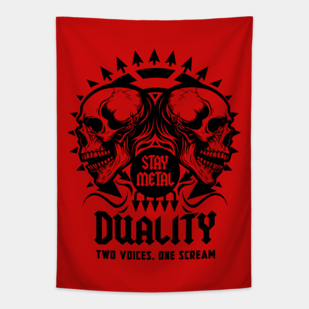 DUALITY Tapestry by artslaves
