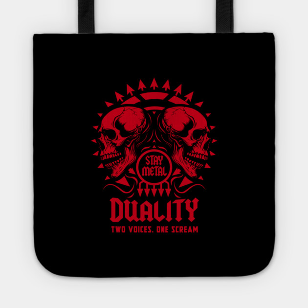 DUALITY Tote by artslaves