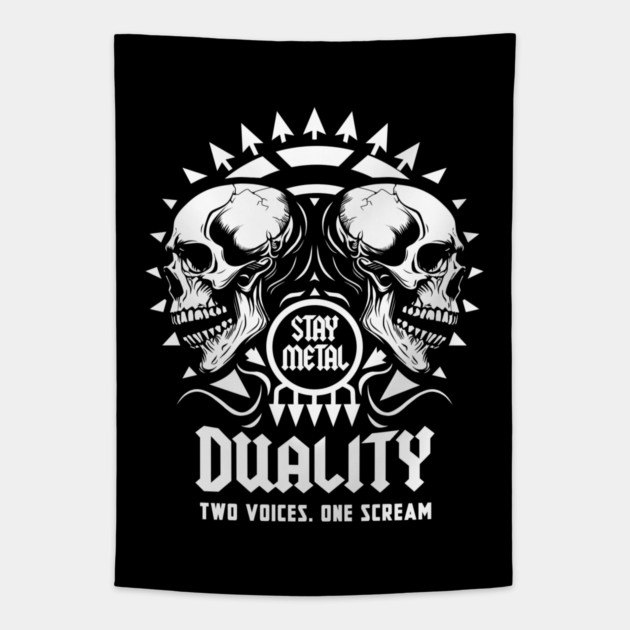 DUALITY Tapestry by artslaves