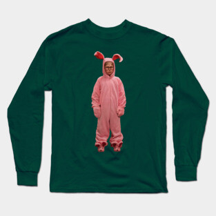 Christmas Story Bunny Costume Long Sleeve T-Shirt