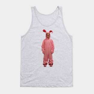 Christmas Story Bunny Costume Tank Top