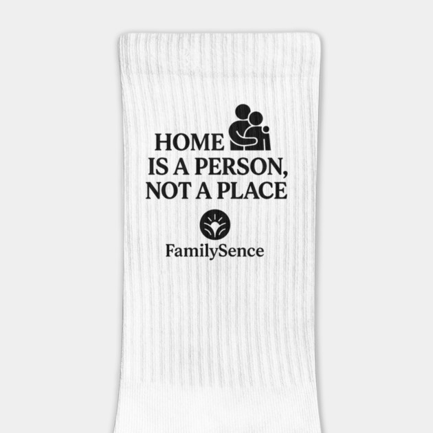 Home Is A Person, Not A Place Family Quote by Emmanuel's Store 4