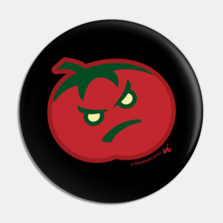 Cranky Tomato Pin