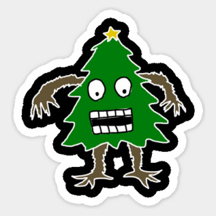 Christmas Tree Man Magnet