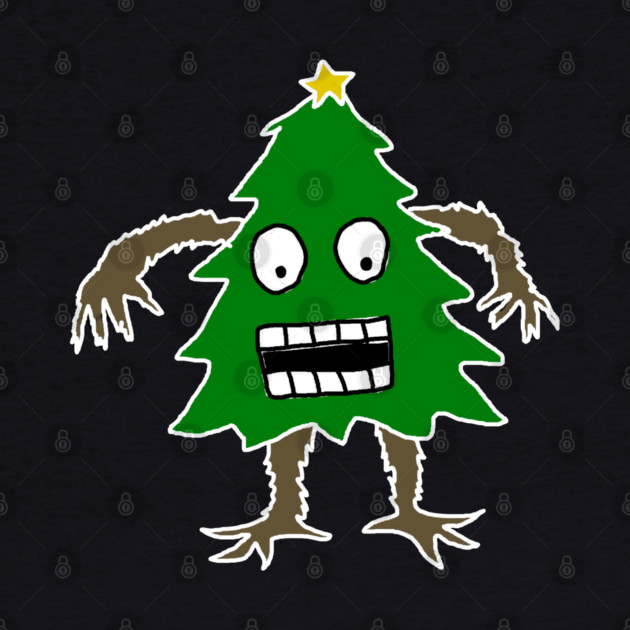 Christmas Tree Man by Creatifly Graphic Tees