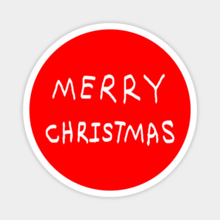 Merry Christmas Magnet