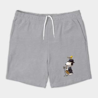 Jazz Snoopy and Woodstock Shorts