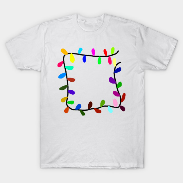 Christmas Lights T-Shirt by Creatifly Graphic Tees