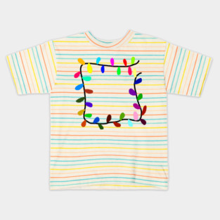 Christmas Lights Kids T-Shirt