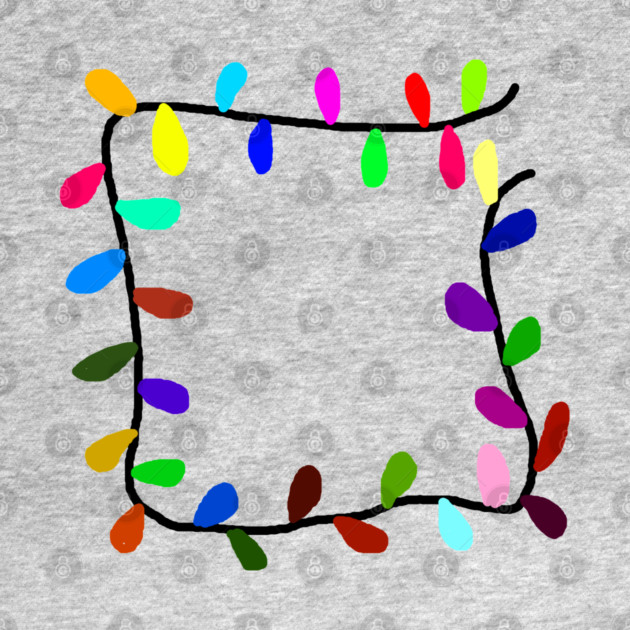 Christmas Lights by Creatifly Graphic Tees