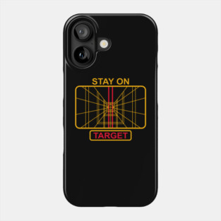 Stay On Target Cinematic Nerd 80s Nostalgia Phone Case