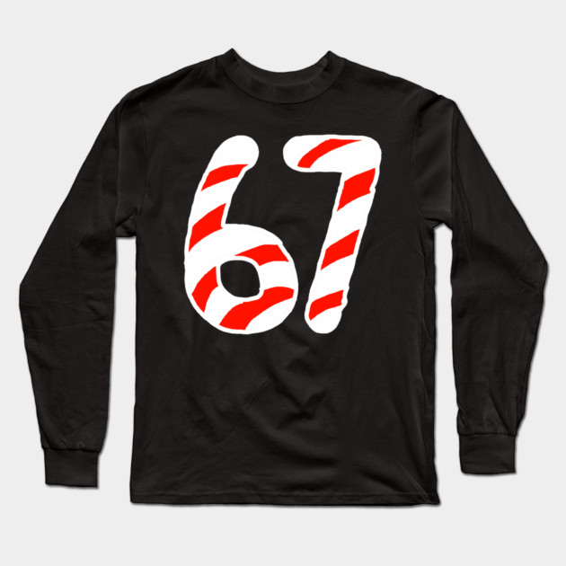 67-christmas Long Sleeve T-Shirt by Creatifly Graphic Tees