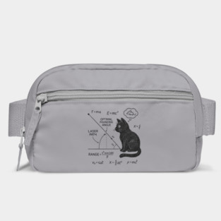 Physics Cat Chasing Laser Diagram Bag