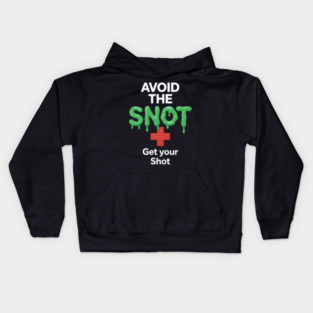Funny Flu Vaccine Shot Kids Hoodie