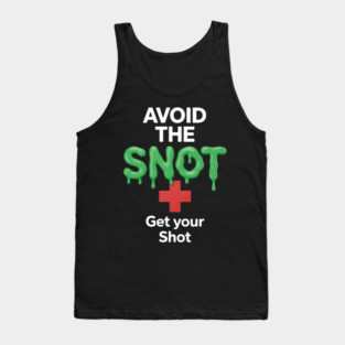 Funny Flu Vaccine Shot Tank Top