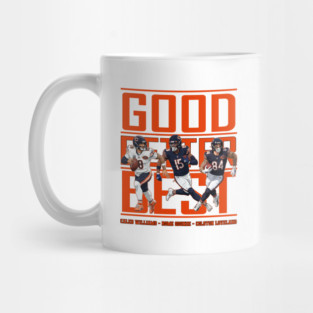 Good Better Best Chicago Football Caleb Williams-Rome Odunze- Colston Loveland Mug