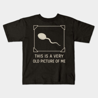 Very Old Picture of Me Funny Retro Kids T-Shirt