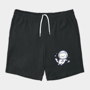 Kawaii Space Cat Astronaut Shorts
