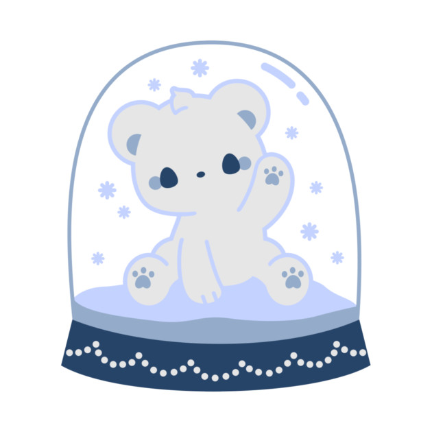 Polar Bear Snow Globe by PenguinFreakSH3