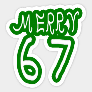 67-christmas Sticker
