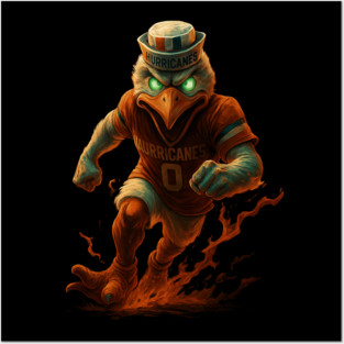 Miami Hurricanes Posters and Art
