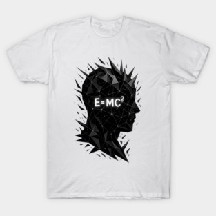 EMC2 Geometric Mind Energy Science Abstract Design T-Shirt