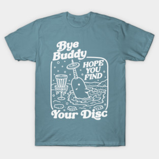 Bye Buddy Disc Golf Shirt, Christmas Jumper Sweater Sweatshirt, Narwhal Disc Golf Gift T-Shirt
