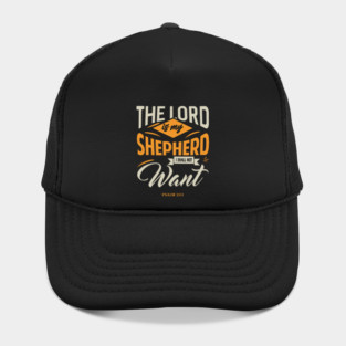 Lord Is My Shepherd I Shall Not Want Modern Hat