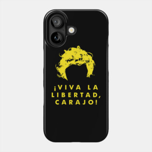 VIVAS LIBERTAD YELLOW MILEI Phone Case