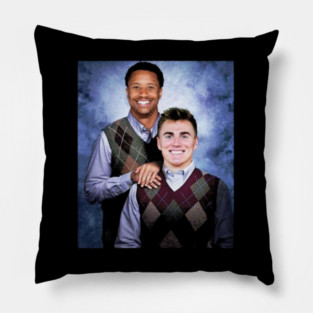 Bo Nix & Courtland Sutton Step Brothers Pillow