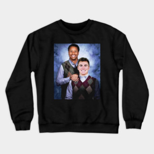 Bo Nix & Courtland Sutton Step Brothers Crewneck Sweatshirt