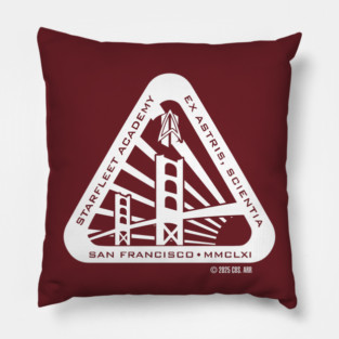 Starfleet Academy Instructor Shirt (2401) Pillow