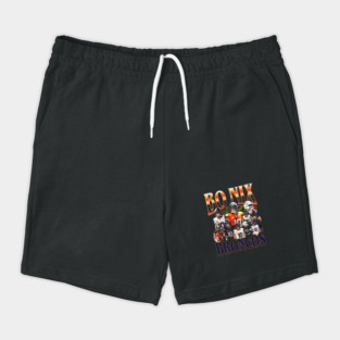Bo Nix Style Bootleg Shorts