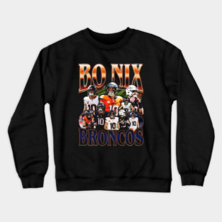 Bo Nix Style Bootleg Crewneck Sweatshirt