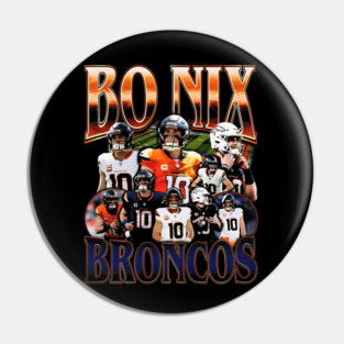 Bo Nix Style Bootleg Pin