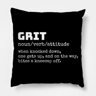 Detroit Lions – Dan Campbell Definition of Grit Pillow