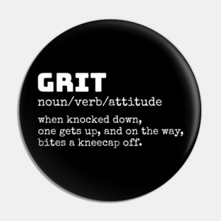 Detroit Lions – Dan Campbell Definition of Grit Pin