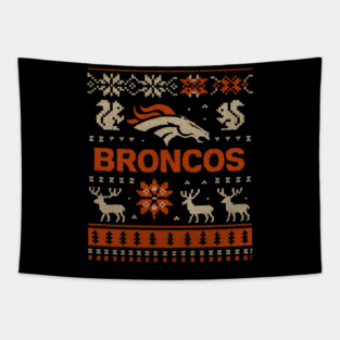 Denver Broncos  christmas Tapestry